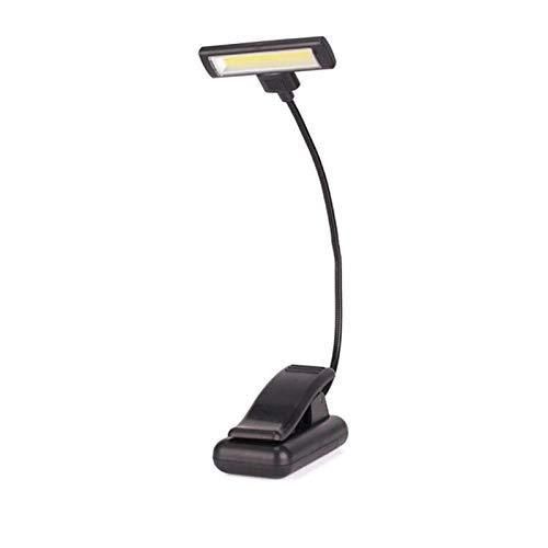 7-Mode Adjustable LED Book Reading Light with Clip – Portable Desk & Bedside Lamp