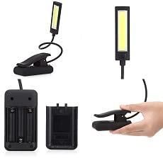 7-Mode Adjustable LED Book Reading Light with Clip – Portable Desk & Bedside Lamp