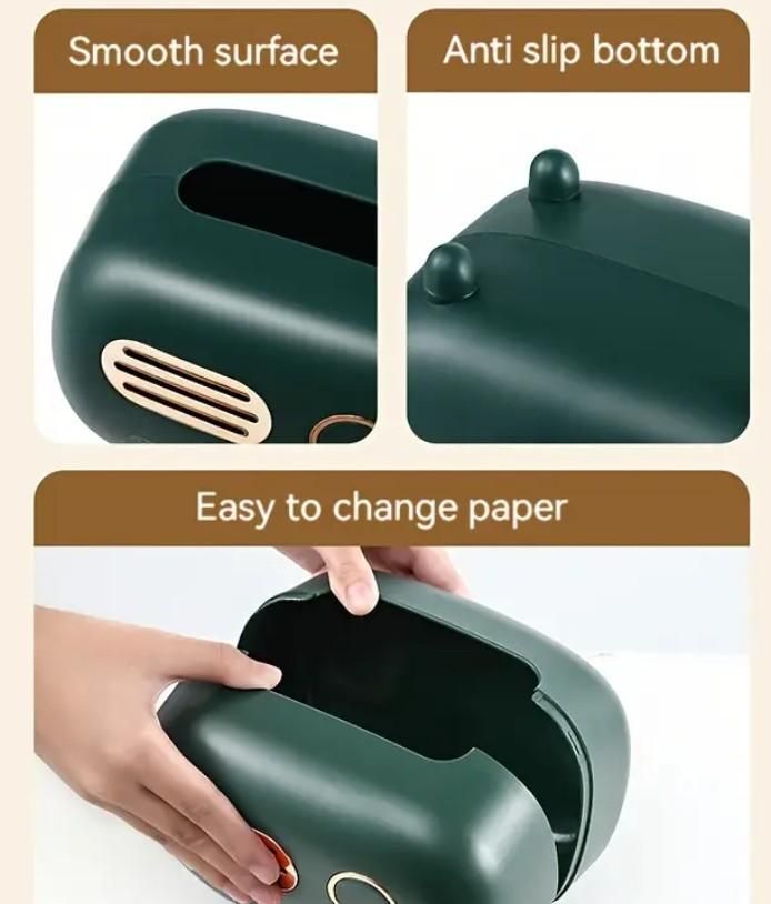 Vintage Radio Box Tissue Holder – Premium Retro Decorative Napkin Dispenser