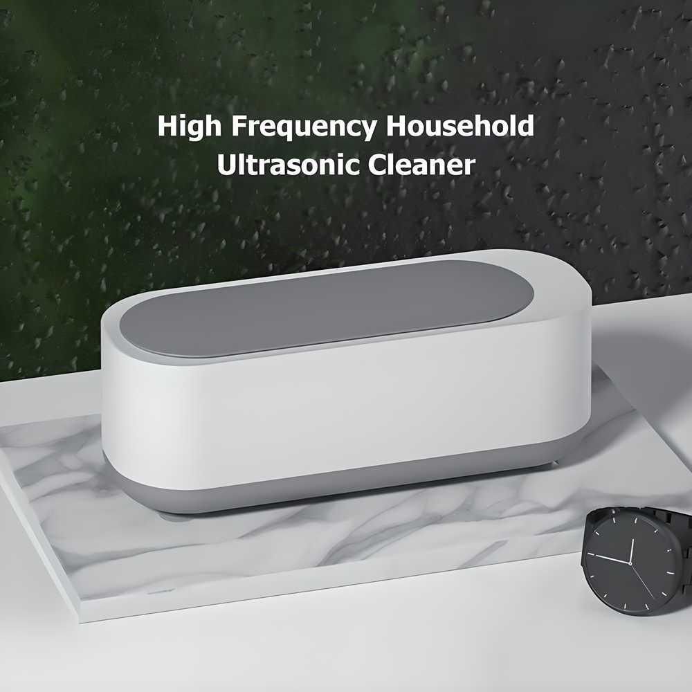 Mini Ultrasonic Jewellery Cleaner Machine – Portable High-Frequency Cleaning for Jewellery, Eyeglasses, Paintbrushes & More