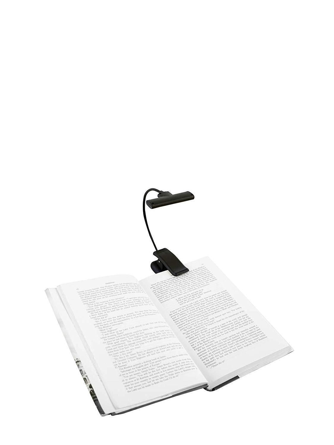 7-Mode Adjustable LED Book Reading Light with Clip – Portable Desk & Bedside Lamp