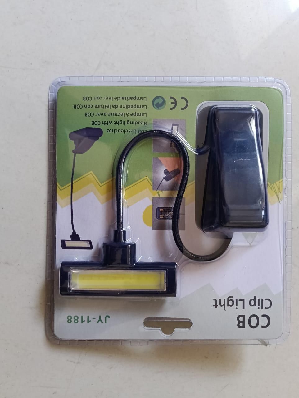 7-Mode Adjustable LED Book Reading Light with Clip – Portable Desk & Bedside Lamp