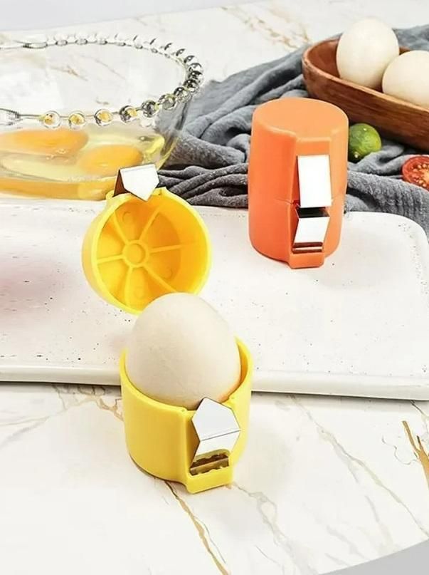 Premium Egg Shell Opener – Easy Egg Cracker Kitchen Tool