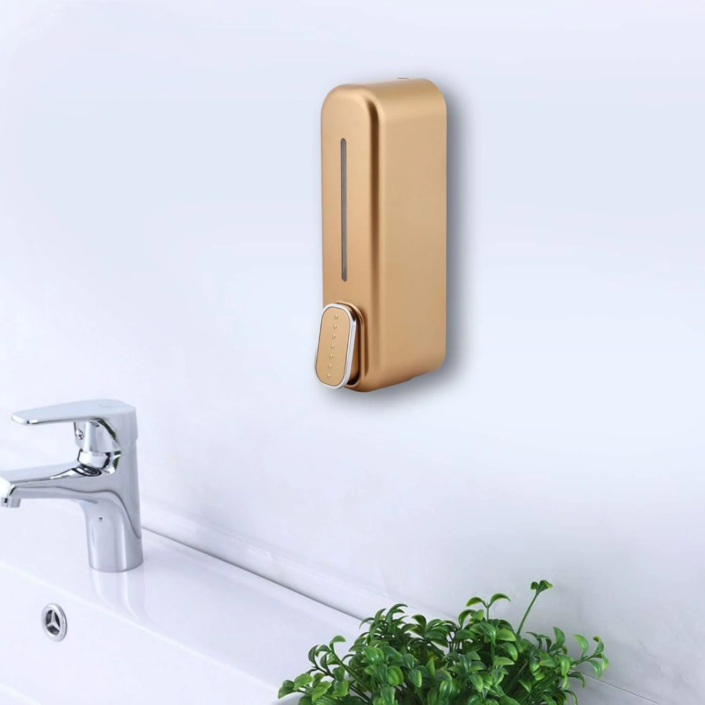 Tarvica Wall-Mounted Soap Dispenser – 350ml Multipurpose Liquid Dispenser for Bathroom & Kitchen