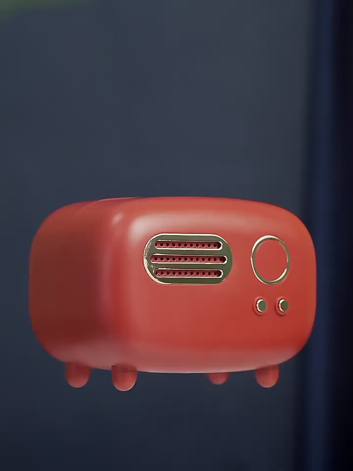 Vintage Radio Box Tissue Holder – Premium Retro Decorative Napkin Dispenser