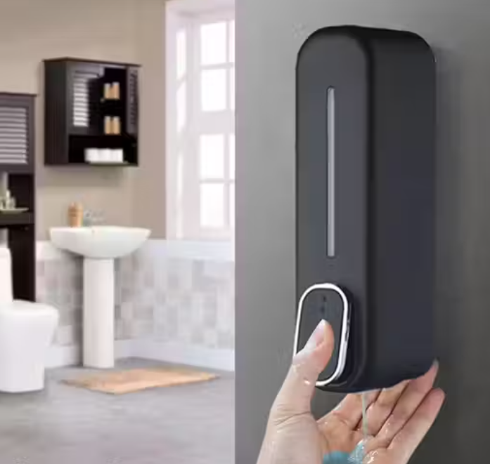 Tarvica Wall-Mounted Soap Dispenser – 350ml Multipurpose Liquid Dispenser for Bathroom & Kitchen