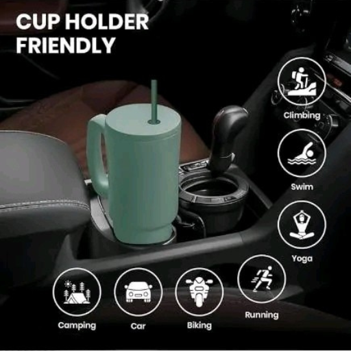 Premium Hydration Bottle with Handle & Straw | Modern Design | Free Delivery Pan India